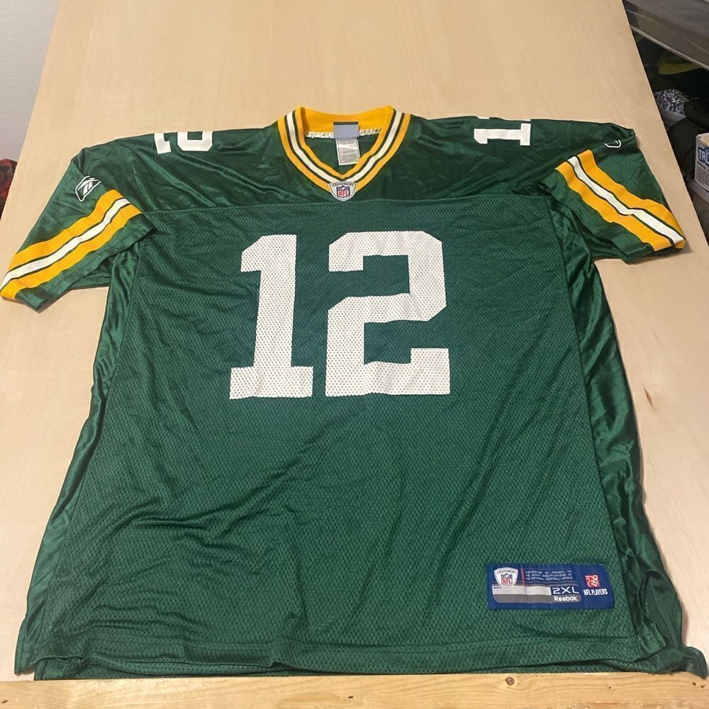 ‎Vintage Y2K Reebok Greenbay jersey 2XL Aaron Rogers jersey